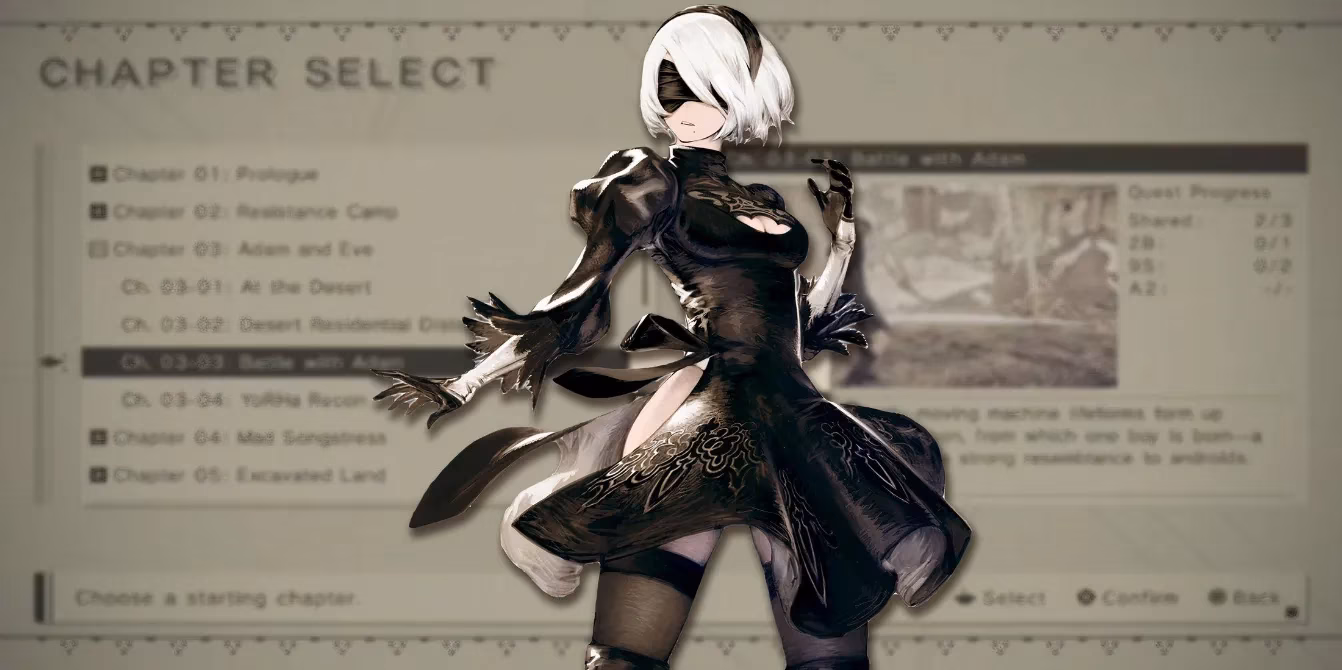 how-to-unlock-and-use-chapter-select-in-nier-automata-image-0